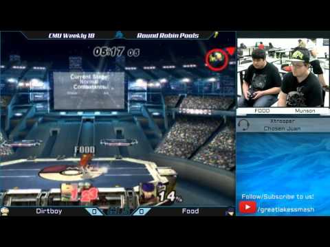 CMU Weekly 18 - Dirtboy (Olimar) vs. Food (Ike)