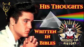 Inside Elvis’s Personal Bibles: The Notes He Never Meant for Us to See #elvispresley