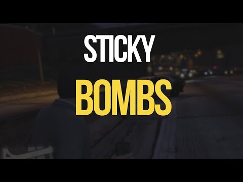 How To Use Sticky Bombs In GTA 5 Xbox