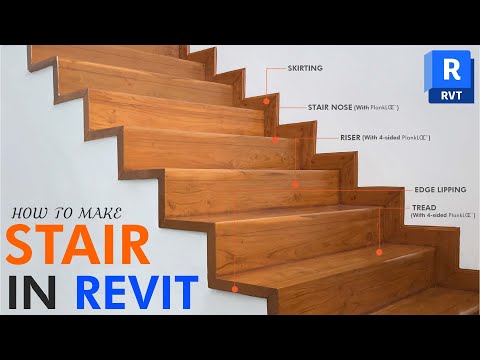 Model any Shape of Stair in Revit DeepakVerma