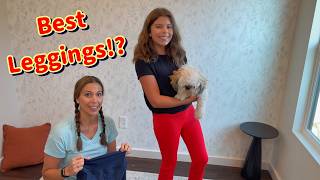 BIG ELEPHANT Girls Flare Leggings for Dance and Play
