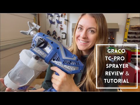 Graco TC Pro Airless Handheld Paint Sprayer | Review & Tutorial