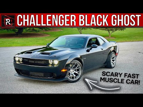 The 2023 Dodge Challenger Black Ghost Is A Scary Fast Rebirth Of A 70’s Muscle Car