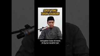 Download lagu Inilah Surat yang Terakhir Diturunkan #shorts mp3 Download lagu Inilah Surat yang Terakhir Diturunkan #shorts mp3