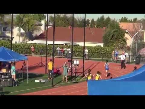 VarG 800m SMR at Griffin Relays 3-6-15 - Los Alamitos Girls Track
