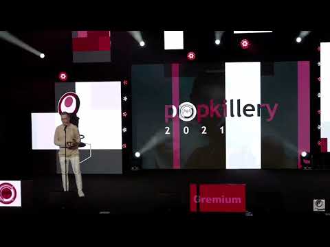 KRZYSZTOF GONCIARZ ODBIERA NAGORDE DLA NAJLEPSZEGO RAPERA ROKU ZA QUEBONAFIDE *popkillery 2021*