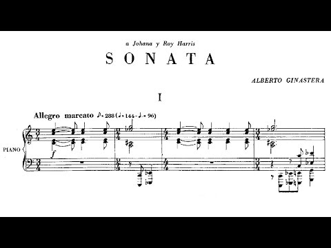 Alberto Ginastera - Piano Sonata No. 1 (1952)