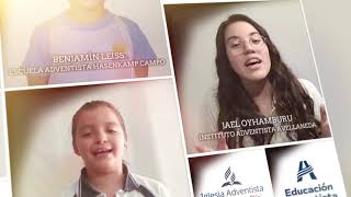 CORO VIRTUAL DE LA EDUCACIÓN ADVENTISTA EN ARGENTINA Coro integrado por alumnos de todas las instituciones educativas adventistas de Argentina