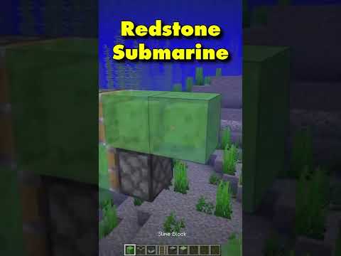 UNBELIEVABLE! A Working Submarine in Minecraft?!