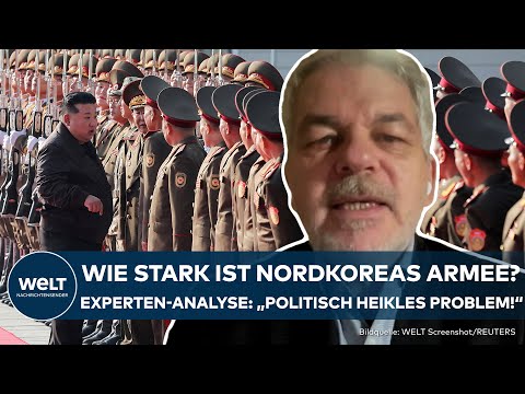 Video Thumbnail: NORDKOREA: Wie stark ist Kim Jong Uns Armee? Experte: für Westen "politisch heikles Problem"