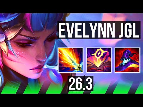 EVELYNN vs HECARIM (JGL) | 53K damage | EUNE Master | 26.3