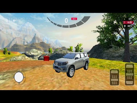Prado Car Driving Simulator 2020 - New Car Driving Offroad Android Gameplay