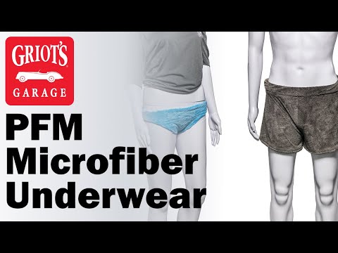 Griot's Garage PFM Microfiber Underwear Lineup