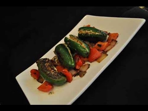 Healthy Stuffed Jalapenos - Easy Appetizer Recipes | Show Me The Curry