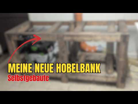 🛠️ Meine erste selbstgebaute Hobelbank ist endlich fertig!