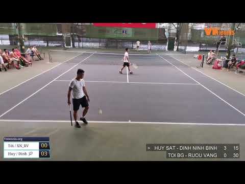 Huy Sat 810 - Dinh Ninh Binh 🆚 Toi Bg 810 - Ruou Vang 🎾 Vntennis - Double - Vt6