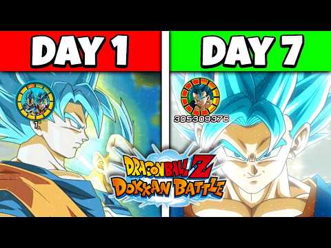 Can I Master Dokkan Battle In 7 Days??!