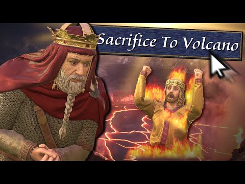 I DOOMED all of SPAIN as VOLCANO VIKINGS in Crusader Kings 3