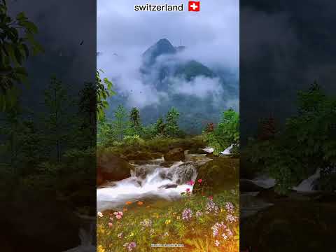 Switzerland Love ❤️ #travel#viral  #swissalps #nature #switzerland