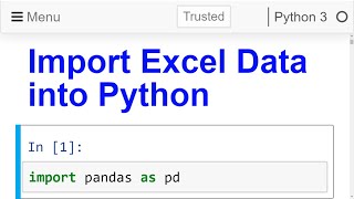 Import Excel data file into python pandas : Read Excel File