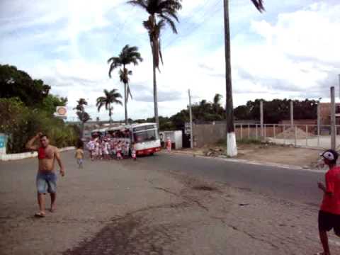 CRB x cse - Buzões chegando