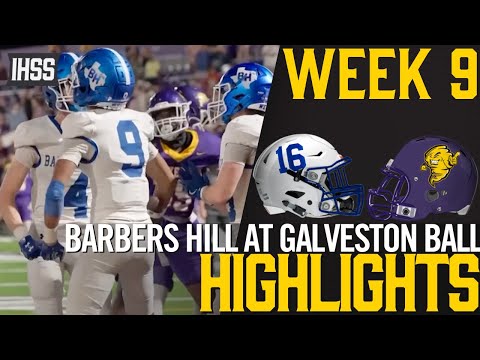 Thrilling 5-OT Battle: Barbers Hill vs. Galveston Ball Highlights | High School Football Excitement