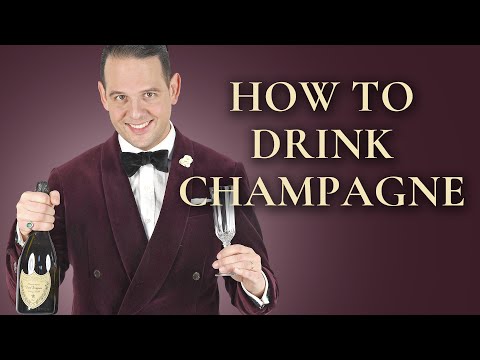 2nd YouTube video about how to hold a champagne glass
