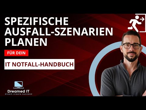 📋 Spezifische Notfallpläne je nach Risiko-Szenario für dein IT-Notfallhandbuch - mit Dreamed IT