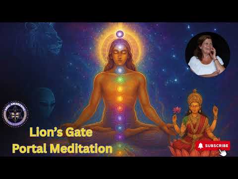 Lion's Gate Portal 2025 Meditation | Activate Your 12D Chakra System & Connect with  Orion Energies