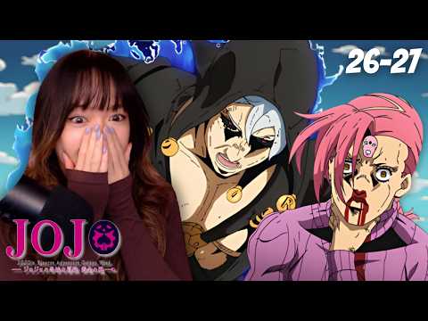 RISOTTO VS DOPPIO (FIRST TIME REACTION) | JJBA Golden Wind Ep 26 & 27 REACTION