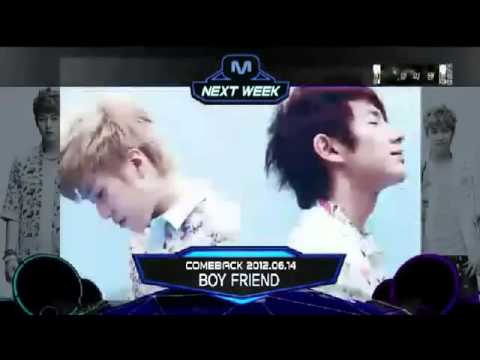 Boyfriend - Comeback Next Week (14/06/2012) @ M! Countdown