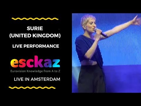 ESCKAZ in Amsterdam: SuRie (United Kingdom) - Storm