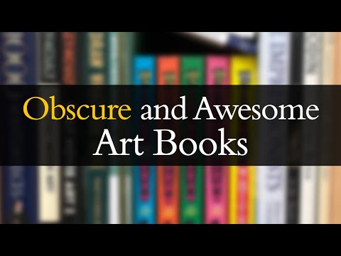 Obscure & Awesome Art Books - Room for Books Ep.12