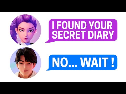 RUMI Finds JINU’s SECRET Diary 🤫💬 Kpop Demon Hunters