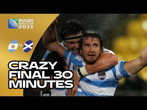 INSANE finish to EPIC encounter 🔥 | Scotland v Argentina | Rugby World Cup 2011