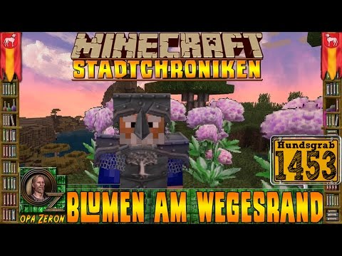 Minecraft #1453 -Stadtchroniken- Blumen am Wegesrand [HD+Deutsch]