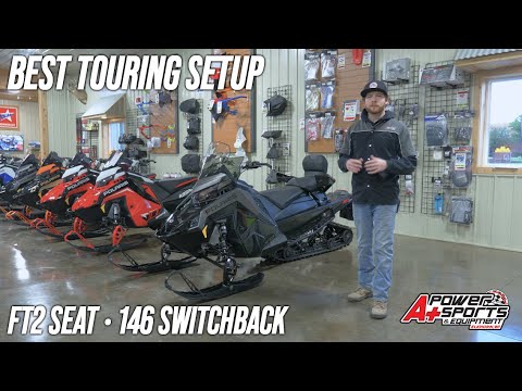 Best Polaris Snowmobile Touring Setup - Lock & Ride FT2 Seat with the 146 Switchback XC