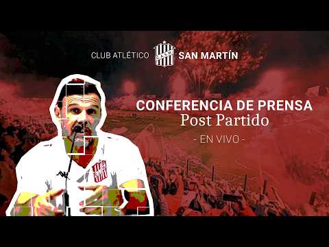🔴 EN VIVO | Conferencia de Prensa de Andrés Yllana – San Martín (T) vs Atlanta | PN 2026