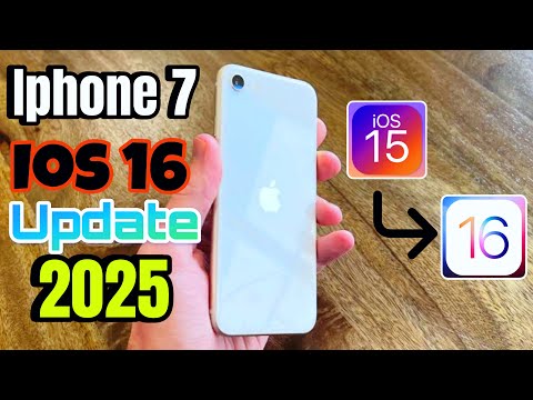 Iphone 7 ios 16 update 2025 //  how to iPhone 7 ios16 update 2025.