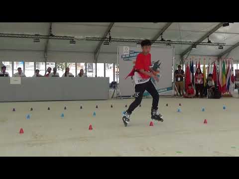 WFSC 2018   ARNHEM   Classic Slalom Junior Men Finals   6 place Zeng Chen Yu