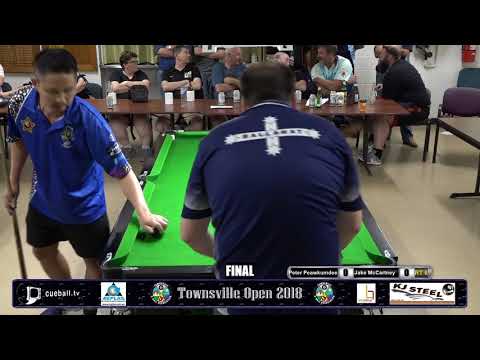 Townsville Open 8 Ball 2018 | FINAL | Jake McCartney v Peter Peawkumdee