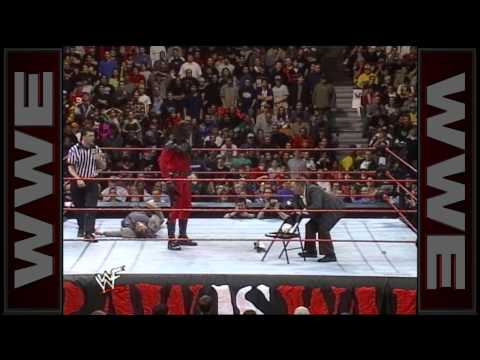 Kane vs. Pat Patterson & Gerald Brisco: Raw, Jan. 4, 1999