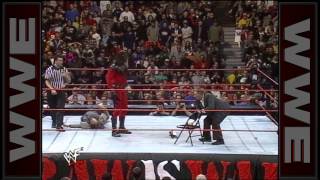 Kane vs. Pat Patterson &amp; Gerald Brisco: Raw, Jan. 4, 1999