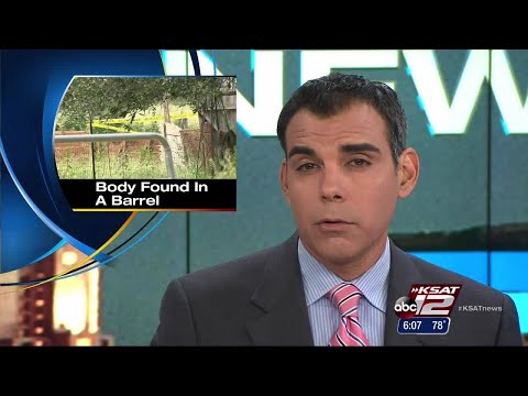 Video: Man arrested after body found in barrel in south Bexar County