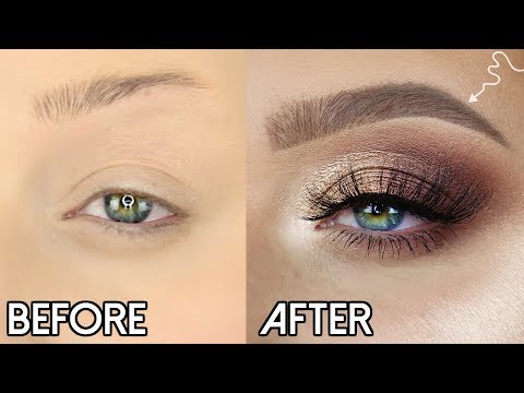 EASY BROW TUTORIAL | HOW TO FILL IN YOUR EYEBROWS - Only 2 Products!! Video