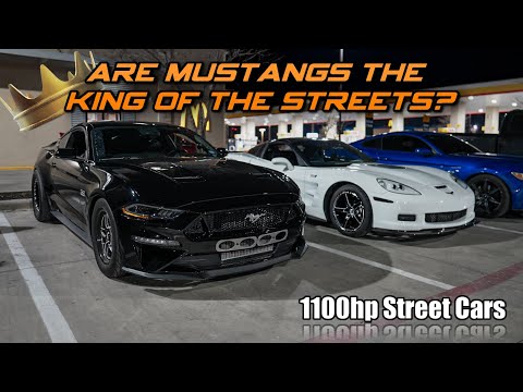Texas Roll Racing | 1100hp Twin Turbo Mustang vs 1100hp MK5 Supra vs 1100hp Corvette ZR1 + Many More