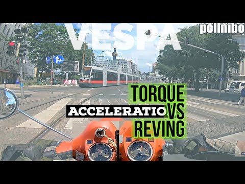 vespa 177 | TORQUE vs REVING BOX acceleration | quattrini  M1X 172cc | FMP - SolidPASSion |