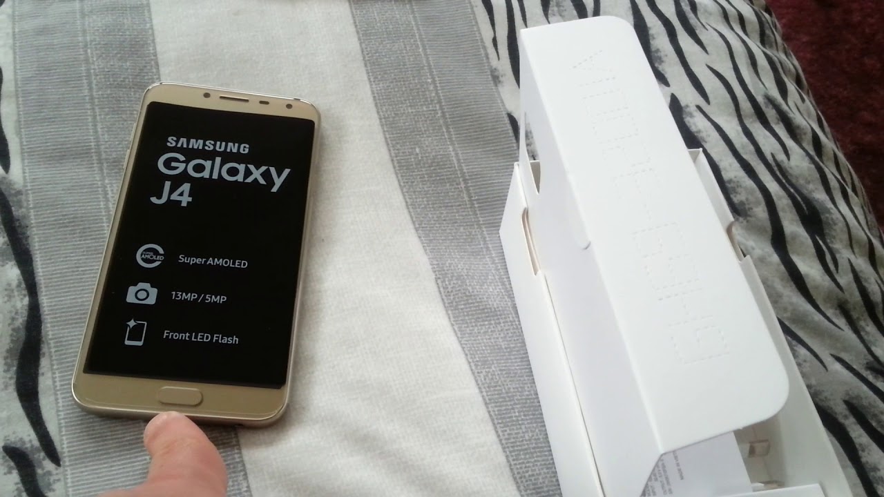 My New Samsung Galaxy J4 Unboxing!!.