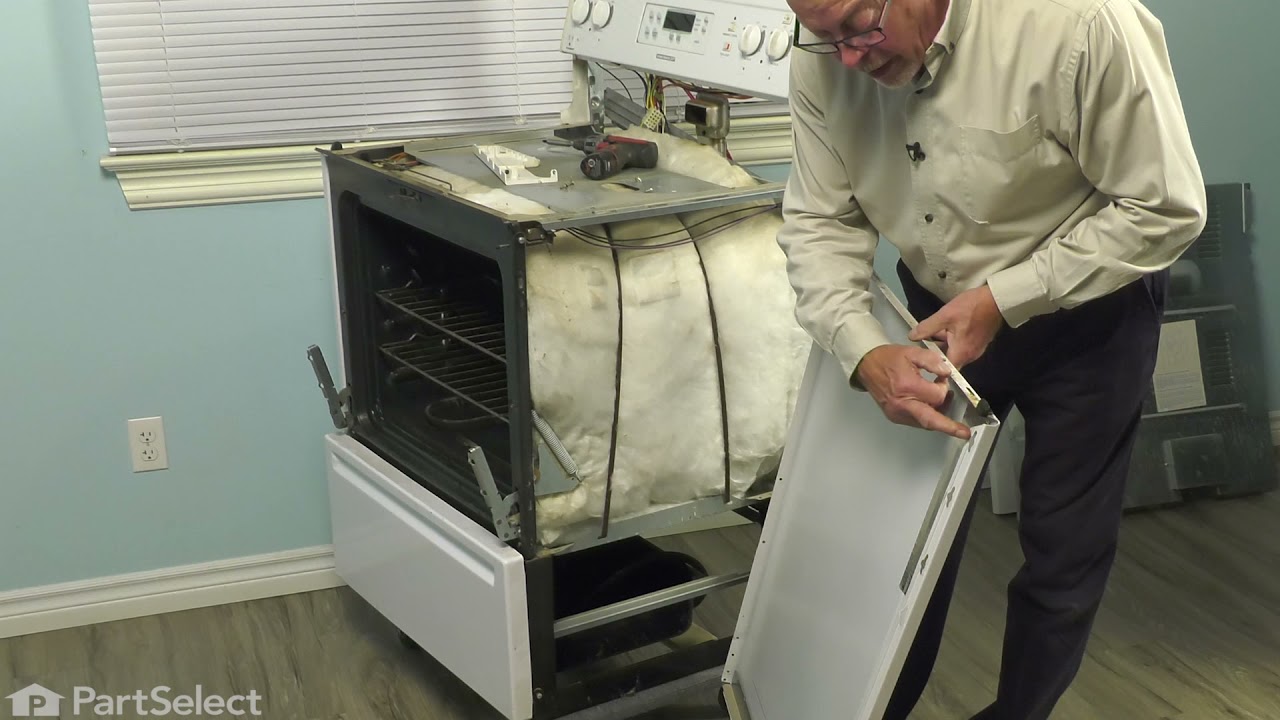 Replacing your Maytag Range Door Hinge - Left or Right Side Replacing your Maytag Range Door Hinge - Left or Right Side