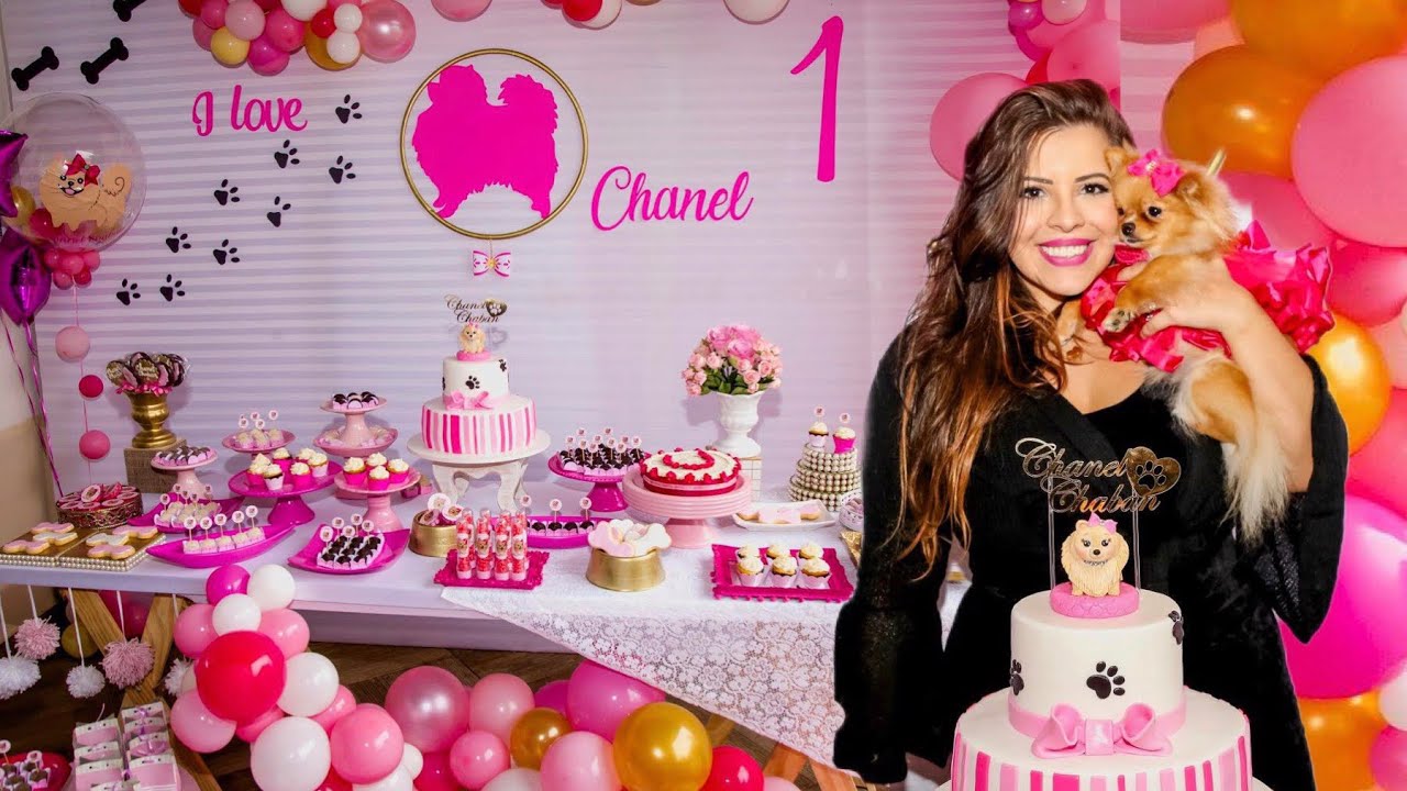 FESTA PRA CACHORRO - 1 ANO DA CHANEL